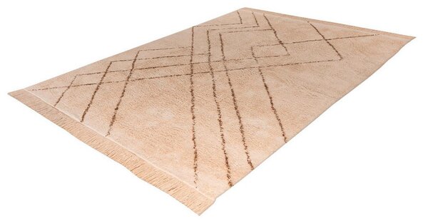 PREPROGA Mylen 425 Creme / Braun 120/170 cm rjava, krem barve