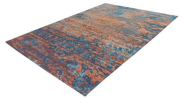 RAVNO TKANA PREPROGA Blaze 625 Blau / Beige 115/170 cm modra, bež