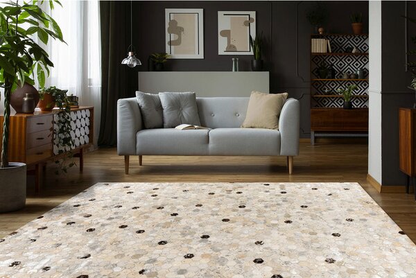 RAVNO TKANA PREPROGA Lavin 1025 Silber / Grau 80/150 cm siva, srebrne barve