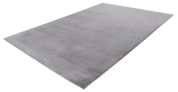 PREPROGA Z VISOKIM FLOROM 80/150 cm tkano srebrne barve