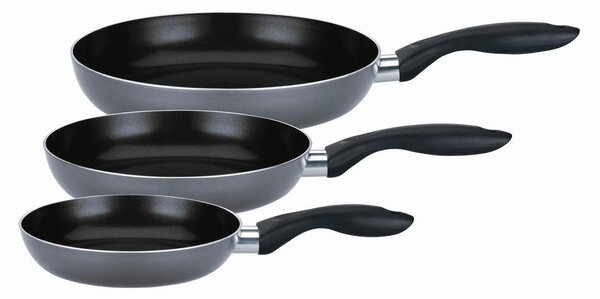 SET PONEV Bratfit aluminij 3-delni