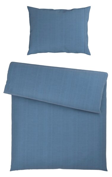 POSTELJNINA Mavie 140/200 cm saten modra