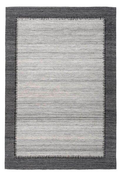 RAVNO TKANA PREPROGA Phoenix 310 Grau / Anthrazit 120/170 cm antracit, siva