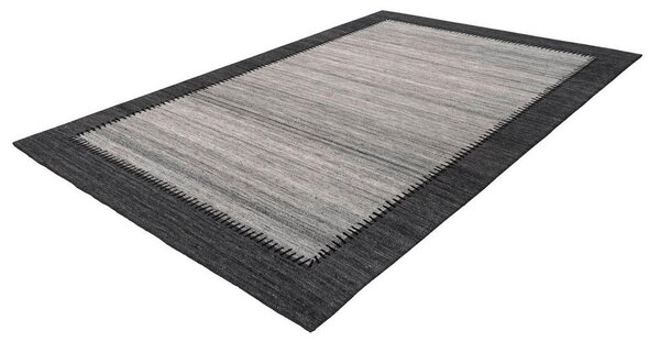 RAVNO TKANA PREPROGA Phoenix 310 Grau / Anthrazit 120/170 cm antracit, siva