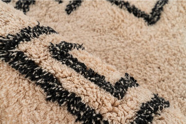 PREPROGA Mylen 325 Creme / Schwarz 160/230 cm krem barve, črna
