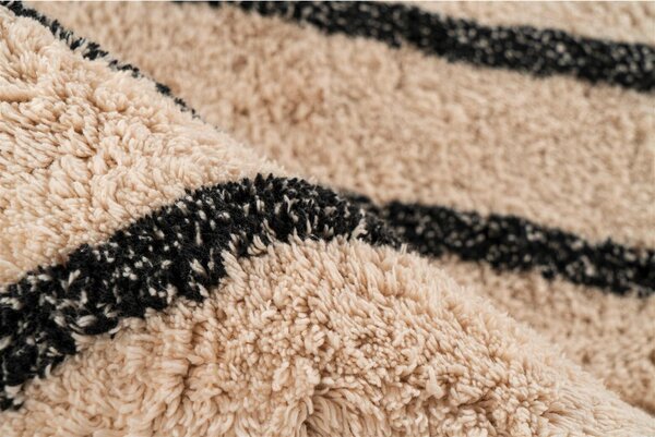PREPROGA Mylen 525 Creme / Schwarz 120/170 cm krem barve, črna