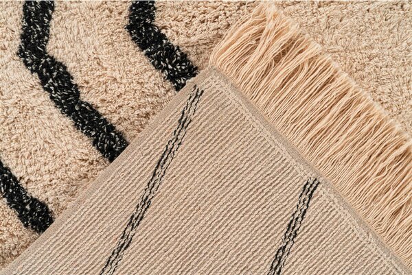 PREPROGA Mylen 525 Creme / Schwarz 120/170 cm krem barve, črna
