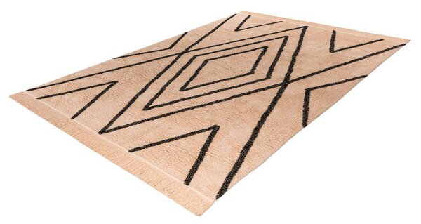 PREPROGA Mylen 525 Creme / Schwarz 120/170 cm krem barve, črna