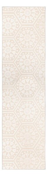 TEKAČ Monroe 225 Creme 80/300 cm taftano krem barve