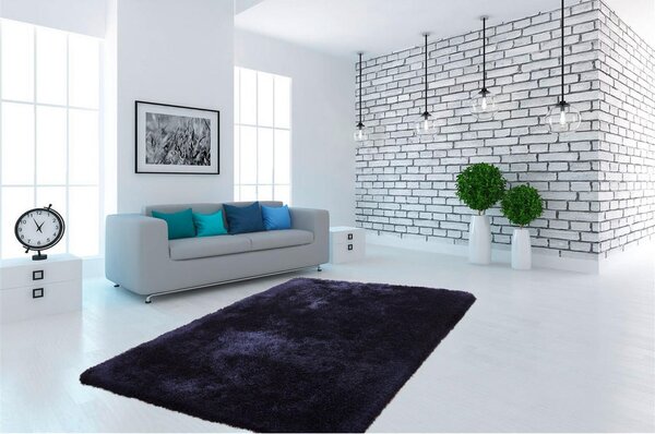 PREPROGA Z VISOKIM FLOROM Cosy 410 Blau 120/170 cm taftano modra