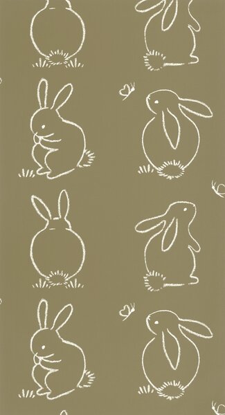 Otroška tapeta Funny Bunny 3 barve
