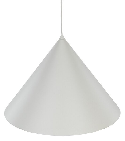 TK Lighting Visoka svetilka Cono, 1-žarnica, Ø 50 cm, bež, E27, zatemnjen, Bež, Dnevna soba / jedilnica, Kovina, Sodobni