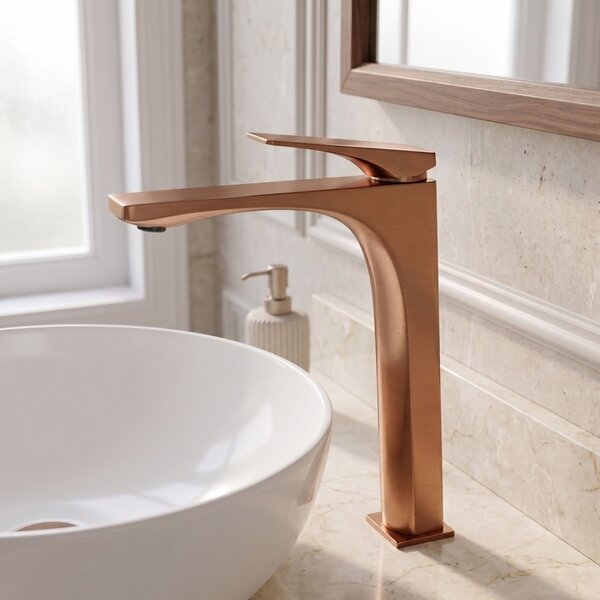 Mešalnik za umivalnik REA PREMIUM Joe Brush Copper High