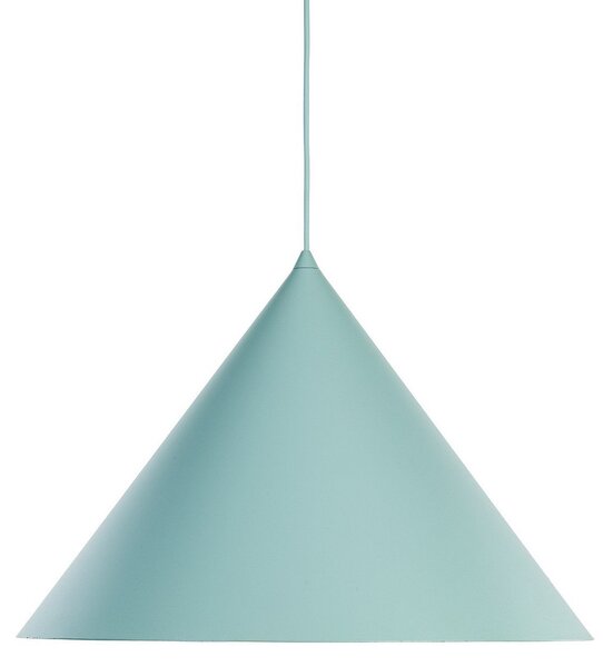 TK Lighting Visoka svetilka Cono, 1-žarek, Ø 50 cm, mint, E27, zatemnjen, Zelena, Dnevna soba / jedilnica, Kovina, Sodobni