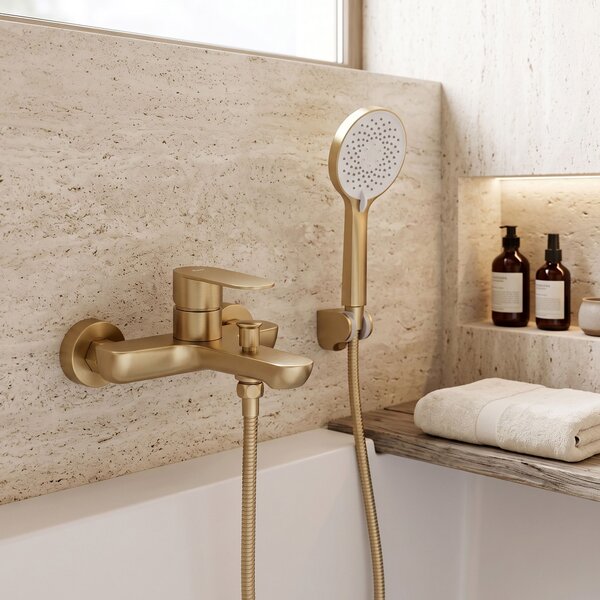 Mešalnik za kad REA Logan Brush Gold