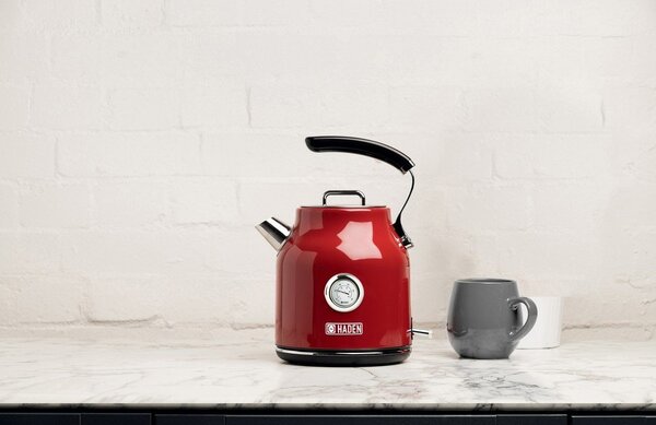 Rdeč grelnik vode 1,7 l Dorset Putty – Haden
