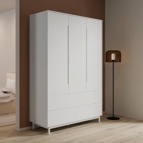 Bessagi Home Omara Za Oblačila Marlo, Bela, Š. 148cm
