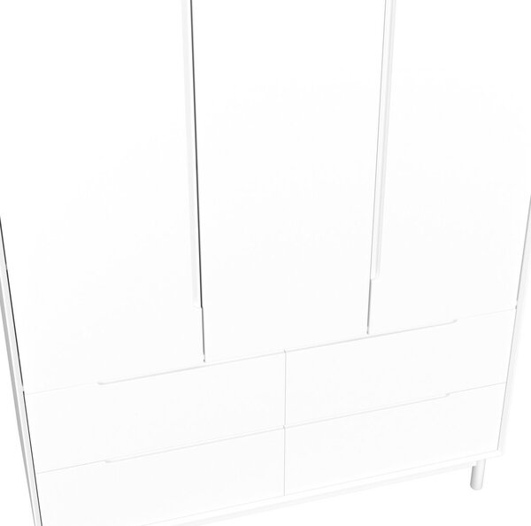 Bessagi Home Omara Za Oblačila Marlo, Bela, Š. 148cm
