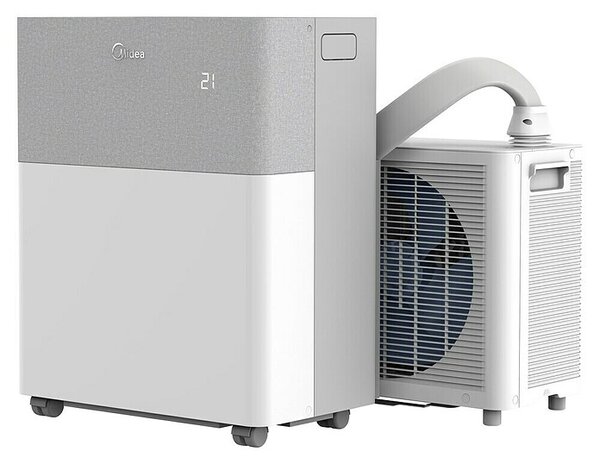 Midea Split klimatska naprava PortaSplit (Zmogljivost hlajenja: 3.500 W, Ogrevalna moč: 3.500 W, Velikost sobe: 42 m²) productname.garantie.plussign B