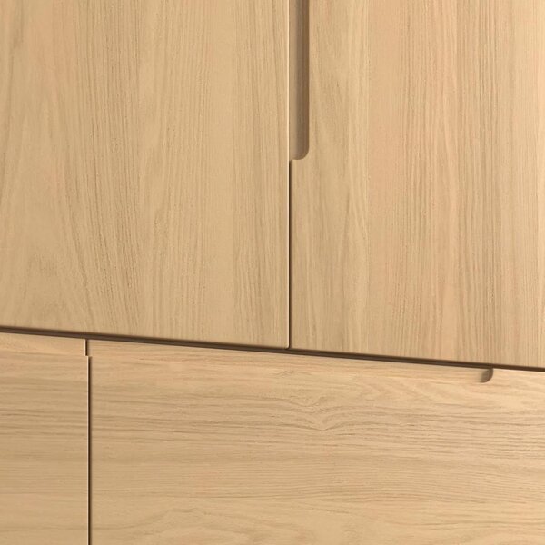 Bessagi Home Omara Za Oblačila Marlo, Barve Hrasta, Š. 148cm