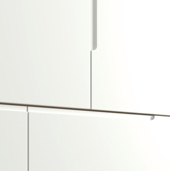 Bessagi Home Omara Za Oblačila Marlo, Bela, Barve Hrasta, Š. 148cm
