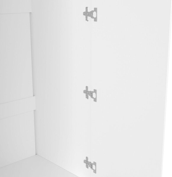 Bessagi Home Omara Za Oblačila Marlo, Bela, Š. 100cm