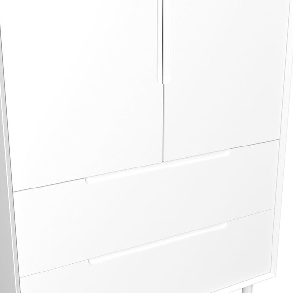 Bessagi Home Omara Za Oblačila Marlo, Bela, Š. 100cm