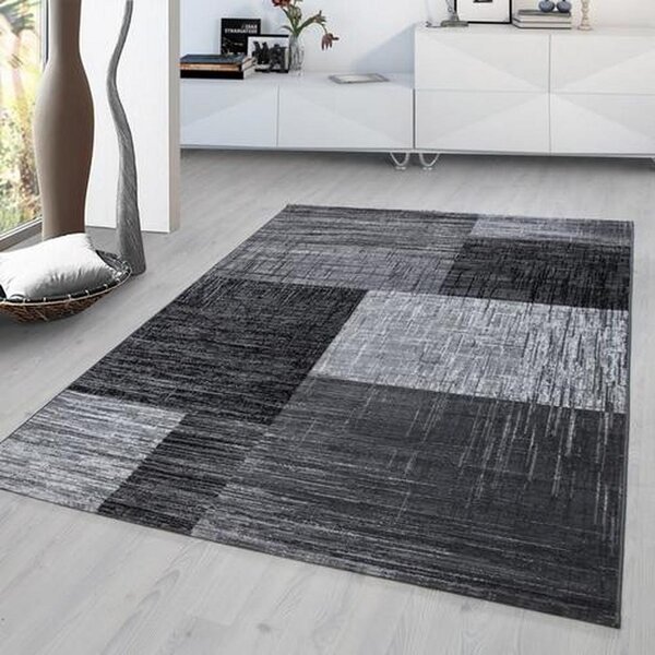 Mömax Tkana Preproga Plus, Črna, 120x170cm