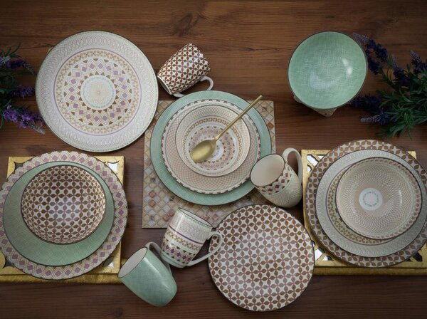 Creatable Kombinirani Servis Mandala Bunt, 16-Delni