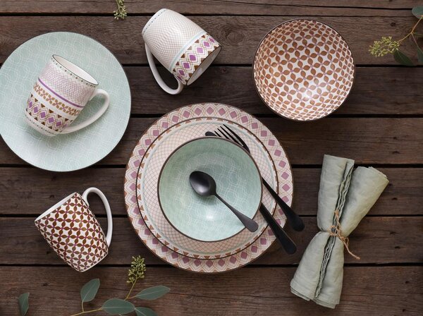 Creatable Kombinirani Servis Mandala Bunt, 16-Delni
