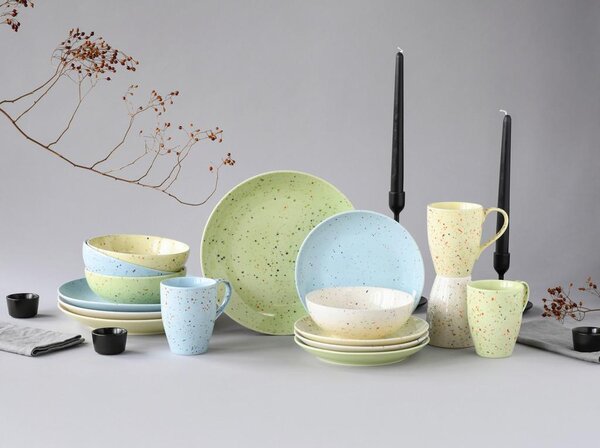 Creatable Kombinirani Servis Confetti Bunt, 16-Delni