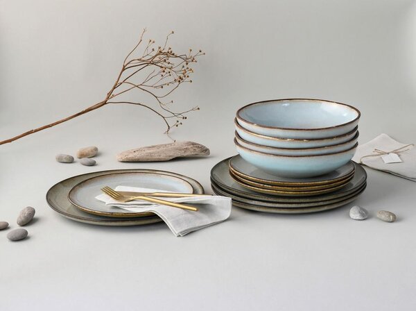 Creatable Jedilni Servis Stone Town Grey, 12-Delni