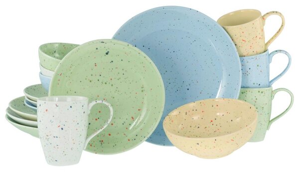 Creatable Kombinirani Servis Confetti Bunt, 16-Delni