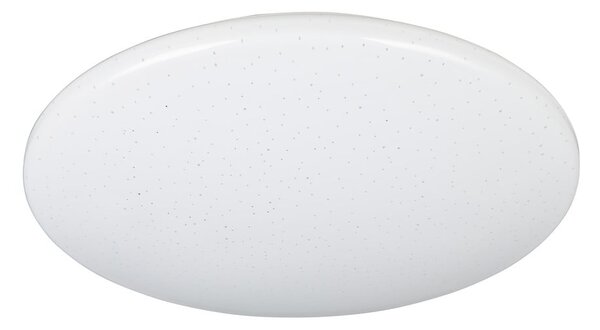 Bela LED stropna svetilka ø 37 cm Pollux – Trio