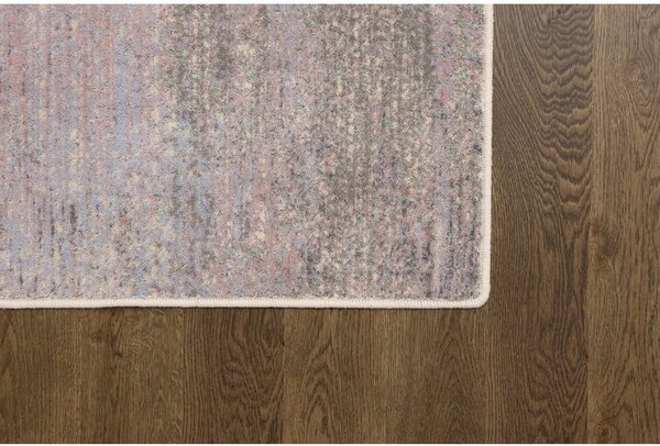Rožnata/siva volnena preproga 133x180 cm Calvi rose – Agnella