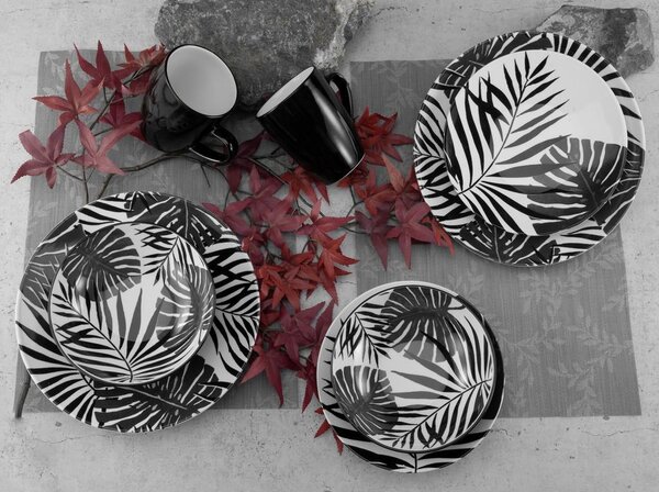 Creatable Kombinirani Servis Tropicana Black, 16-Delni