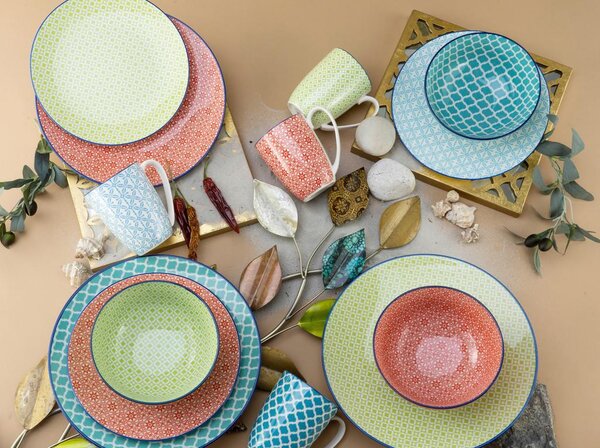 Creatable Kombinirani Servis Mediterran, 16-Delni