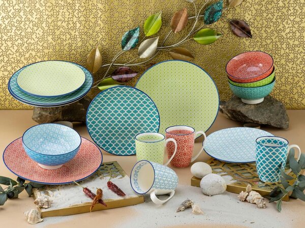 Creatable Kombinirani Servis Mediterran, 16-Delni
