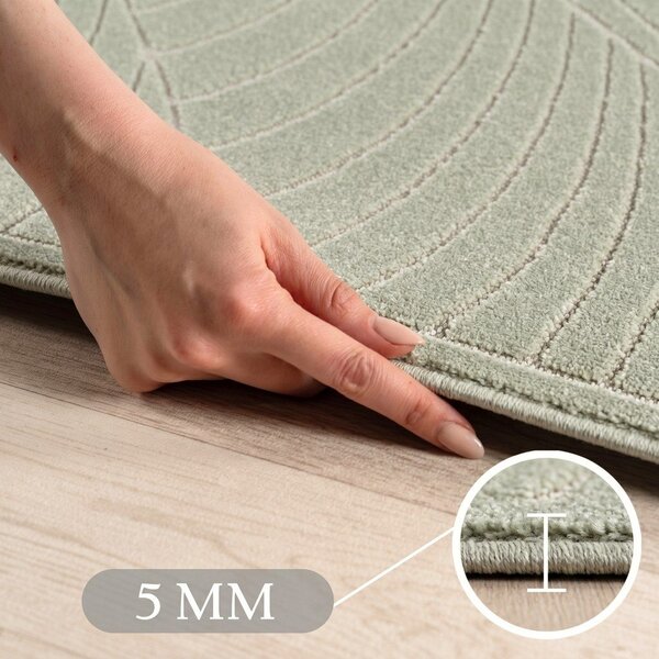 Zelena notranja in zunanja preproga 80x150 cm Nova 1203 – Ayyildiz Carpets