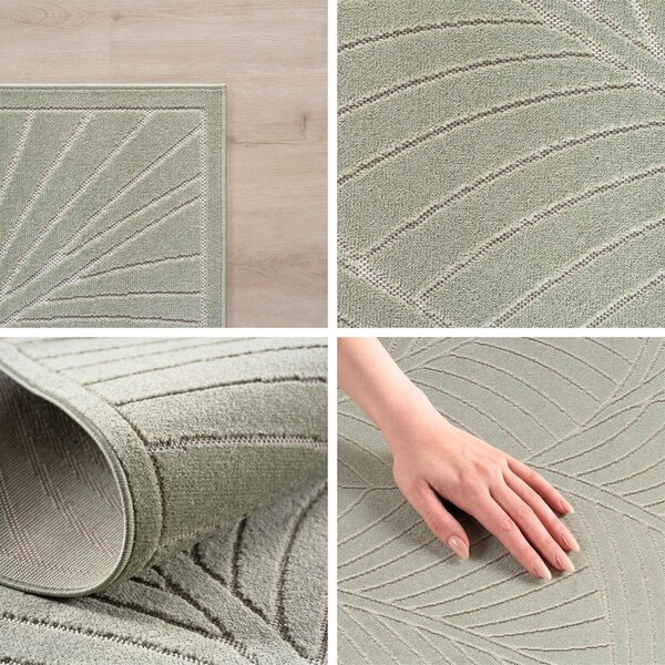 Zelena notranja in zunanja preproga 80x150 cm Nova 1203 – Ayyildiz Carpets