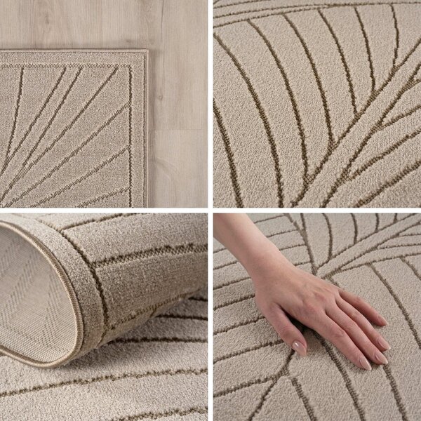 Bež notranja in zunanja preproga 80x150 cm Nova 1203 – Ayyildiz Carpets