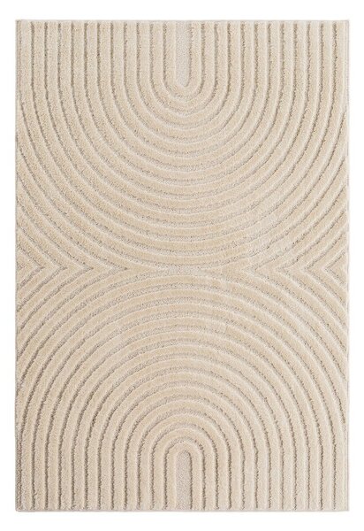 Kremno bela preproga iz mešanice jute 160x230 cm Art 1122 – Ayyildiz Carpets