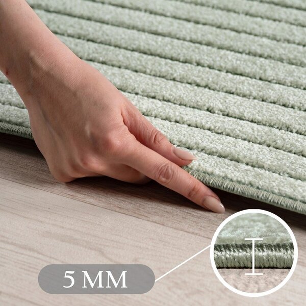 Zelen zunanji in notranji tekač 80x250 cm Nova 1202 – Ayyildiz Carpets