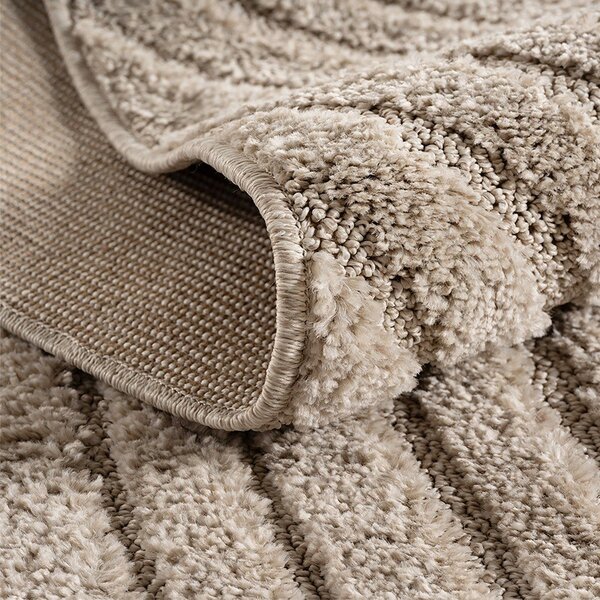 Bež okrogla preproga iz mešanice jute ø 120 cm Art 1122 – Ayyildiz Carpets
