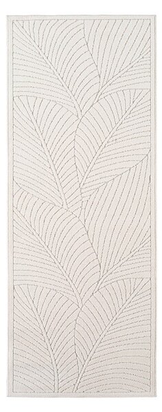 Kremno bel zunanji in notranji tekač 80x250 cm Nova 1203 – Ayyildiz Carpets