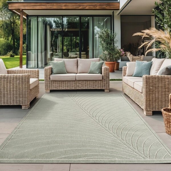 Zelena notranja in zunanja preproga 120x170 cm Nova 1204 – Ayyildiz Carpets