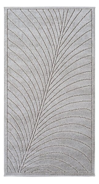Notranja in zunanja preproga v srebrni barvi 80x150 cm Nova 1204 – Ayyildiz Carpets