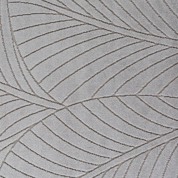 Okrogla notranja in zunanja preproga v srebrni barvi ø 120 cm Nova 1203 – Ayyildiz Carpets