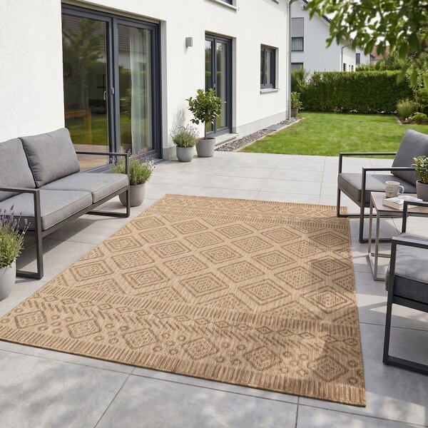 Bež notranja in zunanja preproga 120x170 cm Mira 1452 – Ayyildiz Carpets