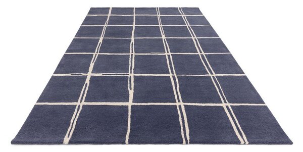 Modra ročno tkana volnena preproga 160x230 cm – Asiatic Carpets